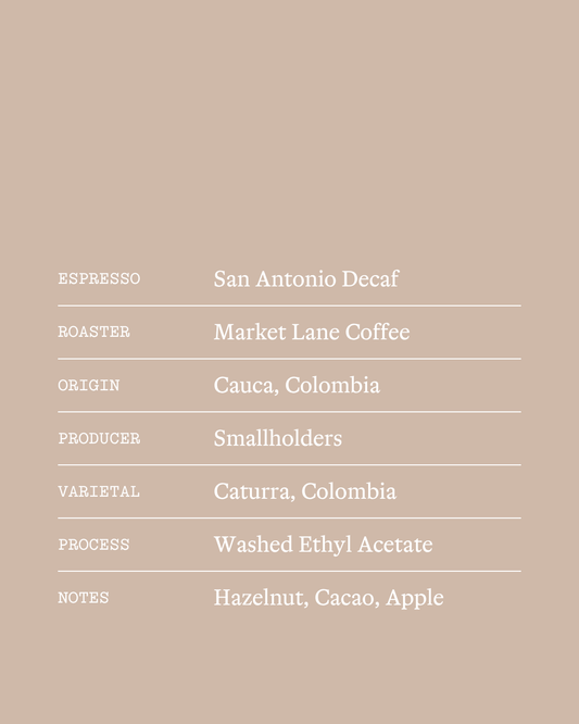 San Antonio Decaf