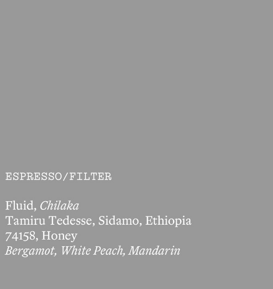 Fluid, Chilaka from Ethiopia - Honey