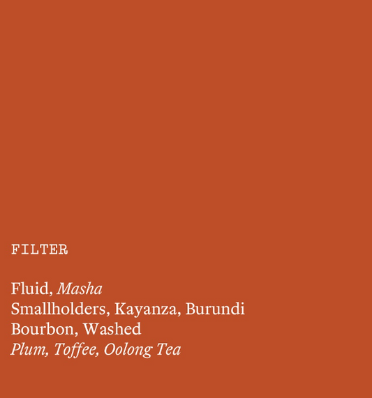 Fluid, Masha from Burundi - Bourbon